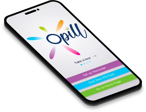 Screenshot of web Opill HRA Pharma